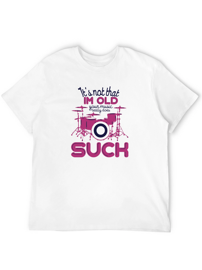 Funny Drummer Old Age T-Shirt