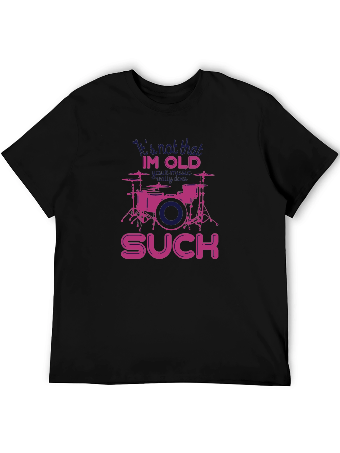 Funny Drummer Old Age T-Shirt