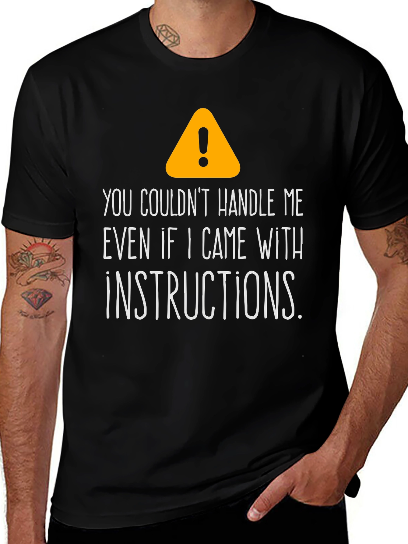 Warning: Handle with Caution Tee