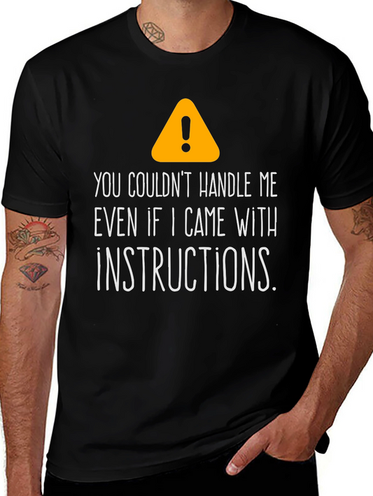 Warning: Handle with Caution Tee