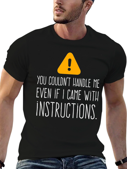 Warning: Handle with Caution Tee