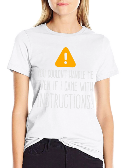 Warning: Handle with Caution Tee
