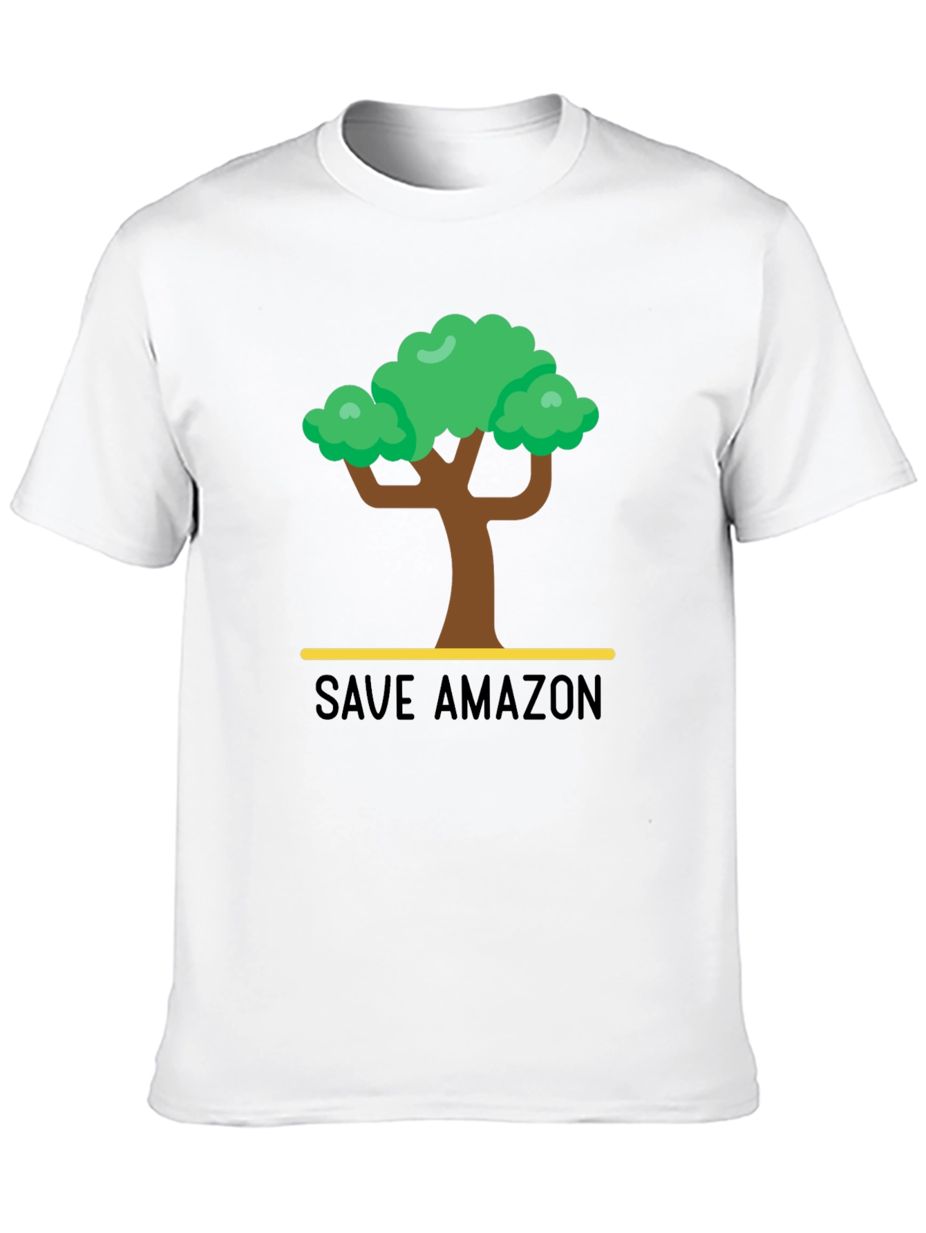 Save Amazon Graphic T-Shirt - Black