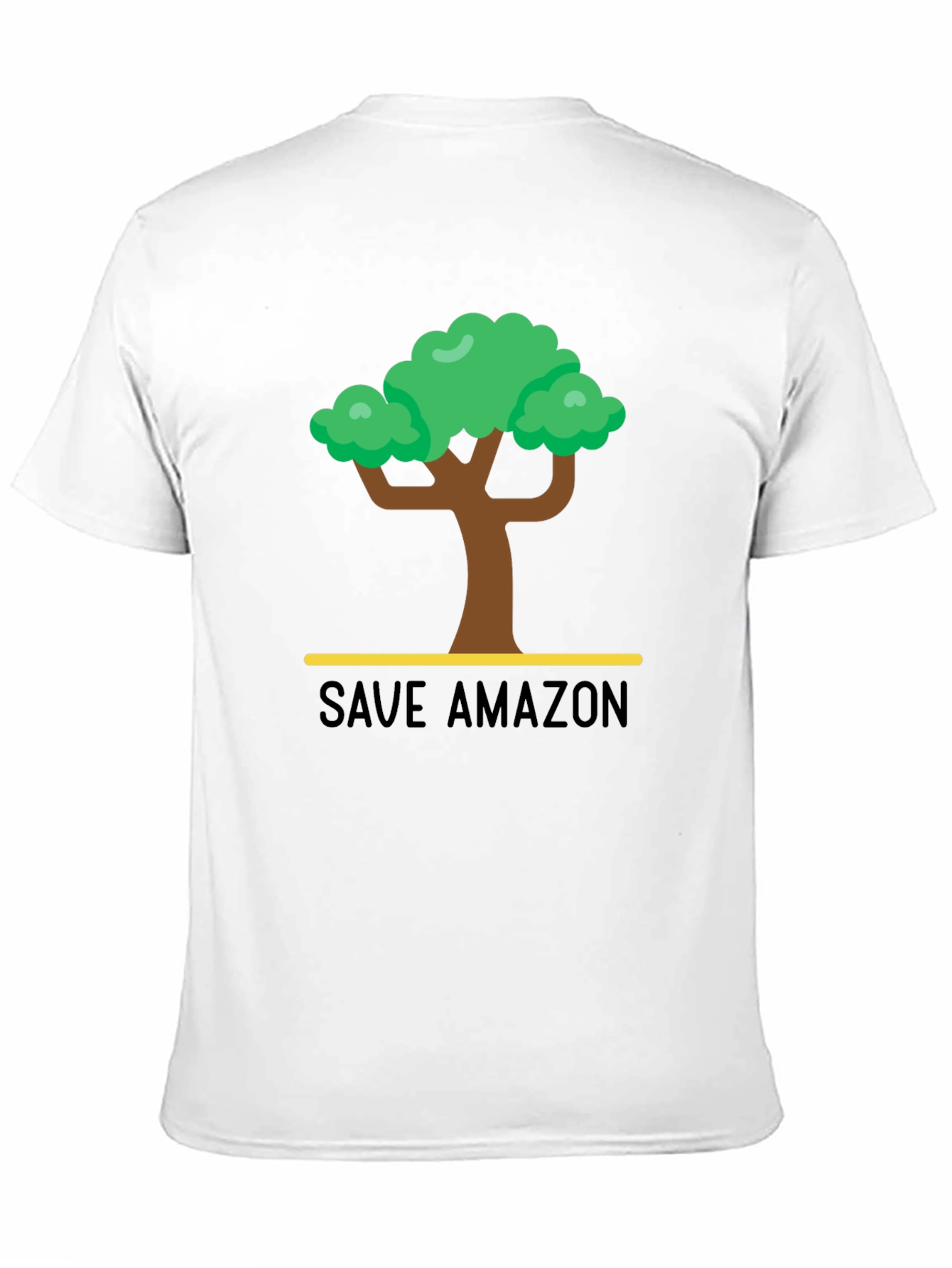 Save Amazon Graphic T-Shirt - Black