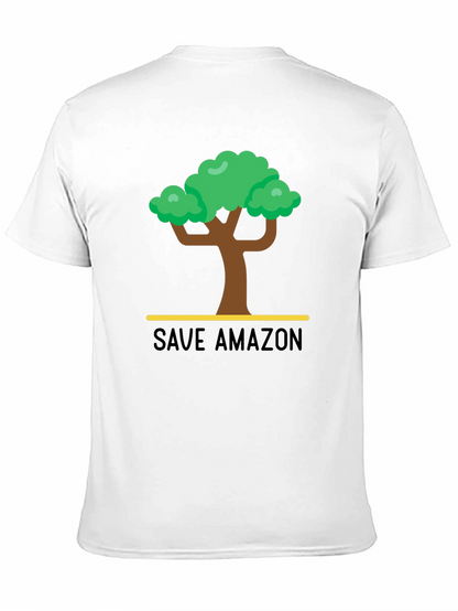 Save Amazon Graphic T-Shirt - Black