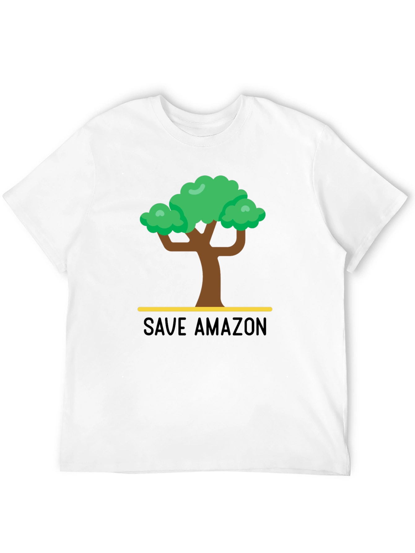 Save Amazon Graphic T-Shirt - Black