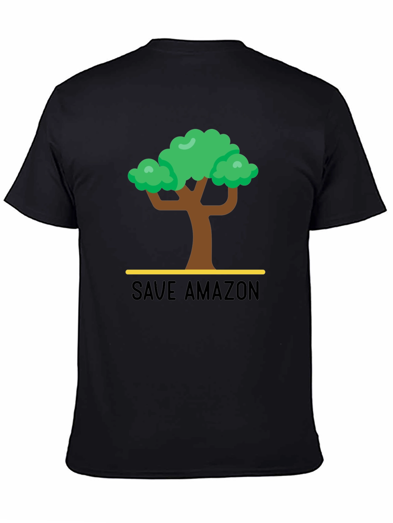 Save Amazon Graphic T-Shirt - Black