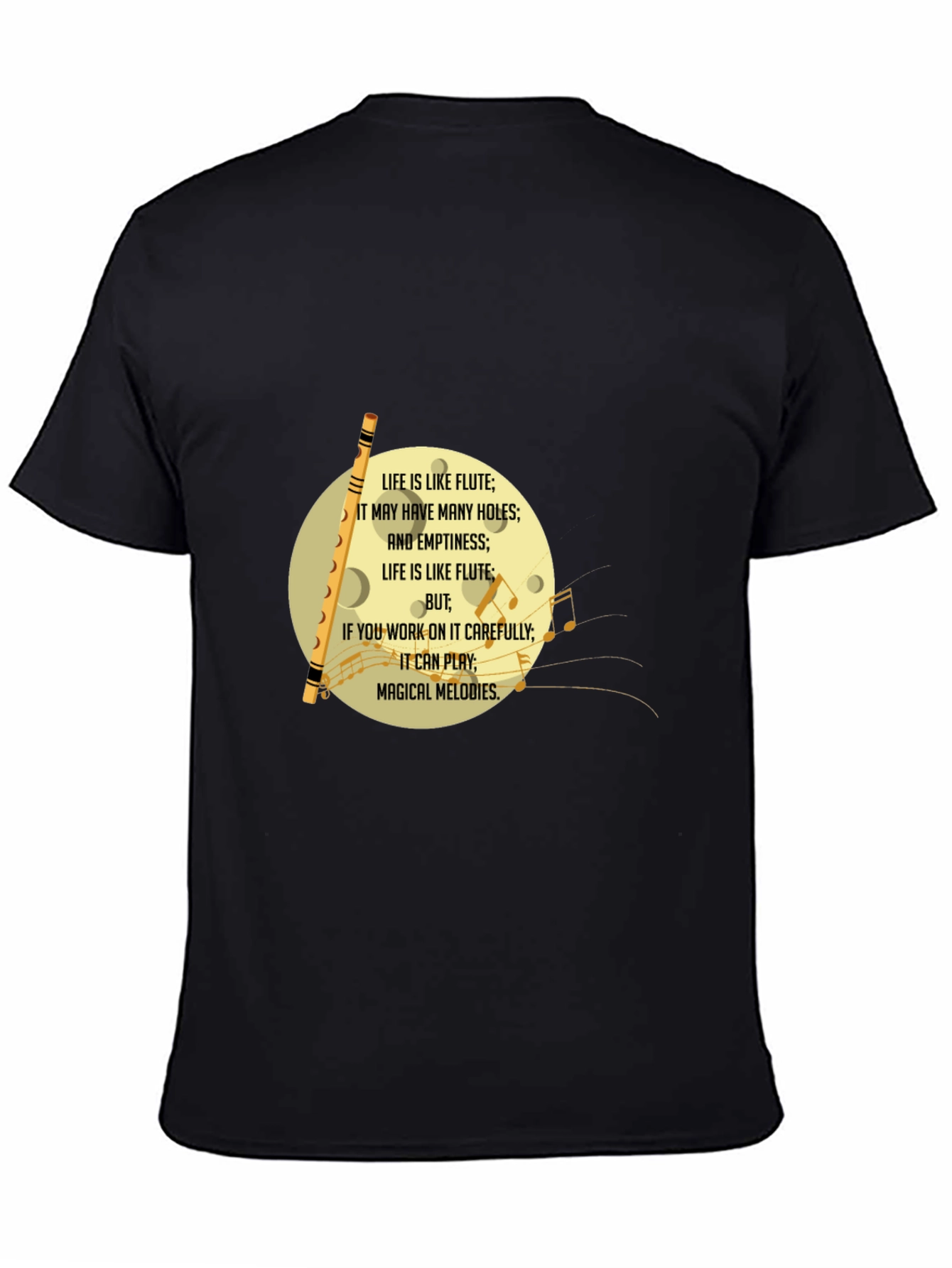 Life is Like Flute T-Shirt