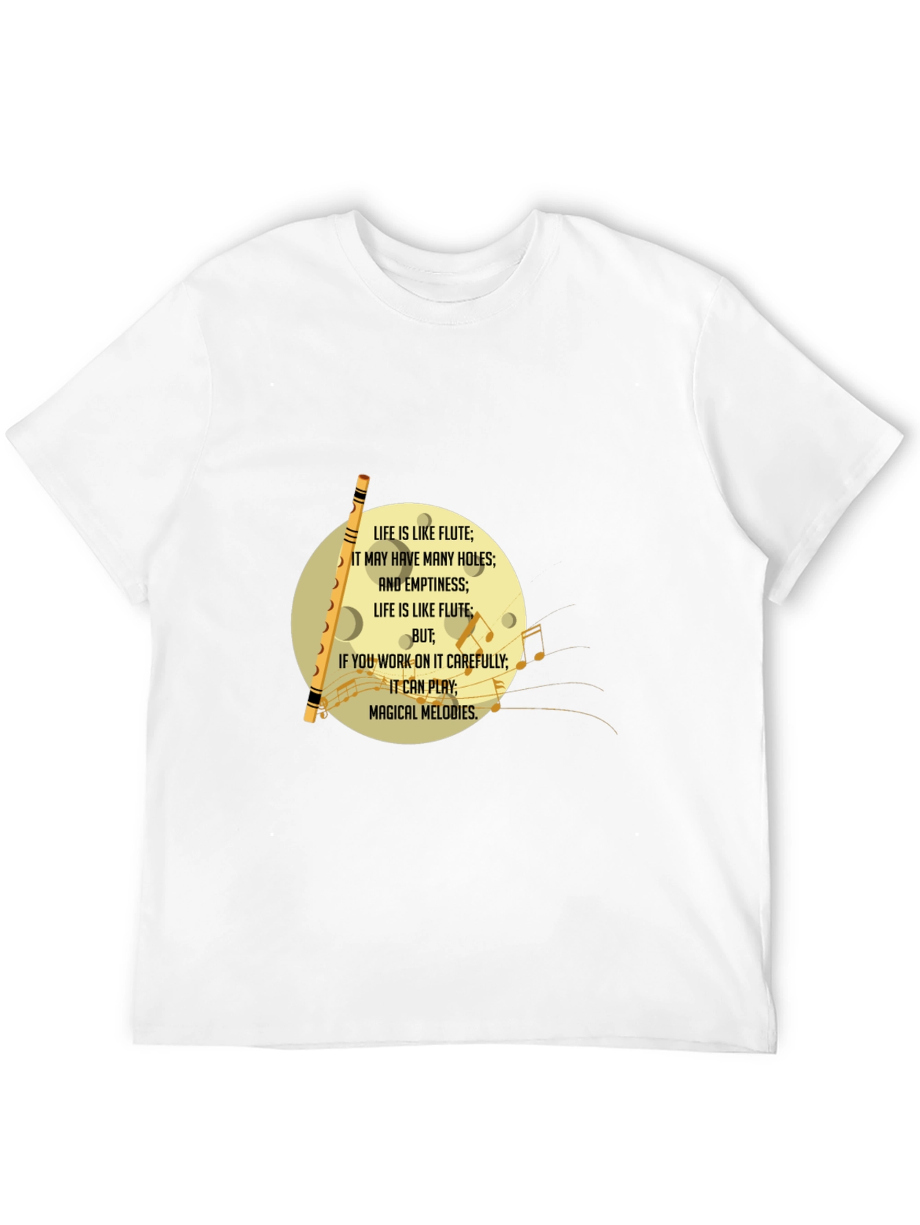 Life is Like Flute T-Shirt