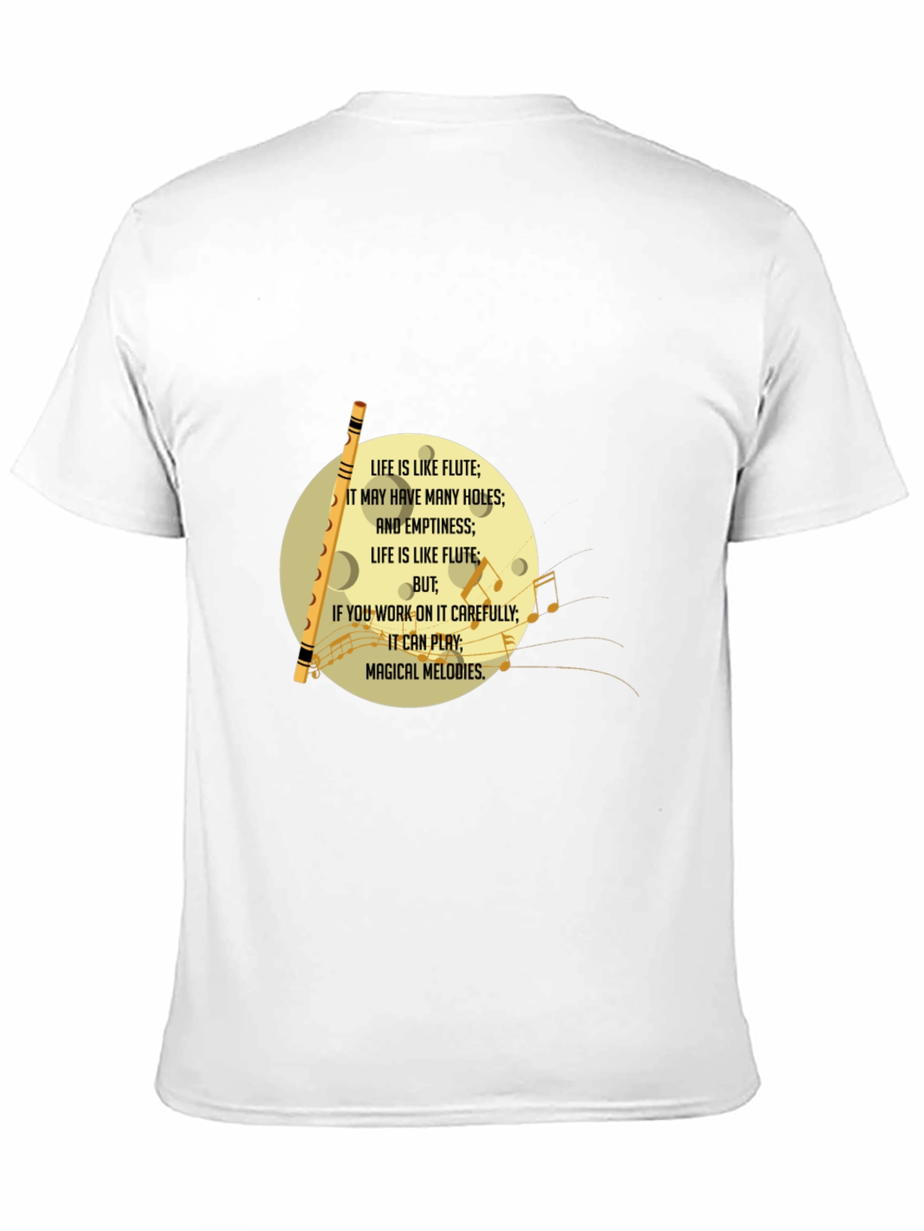 Life is Like Flute T-Shirt