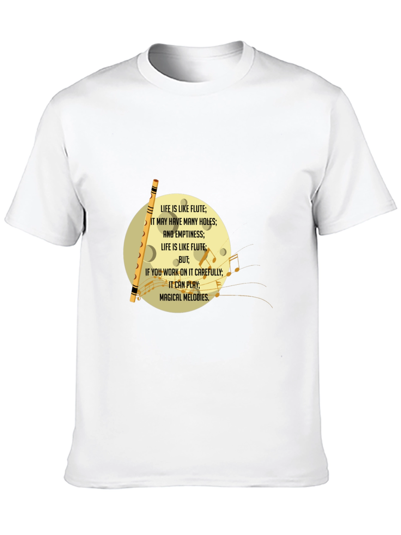 Life is Like Flute T-Shirt