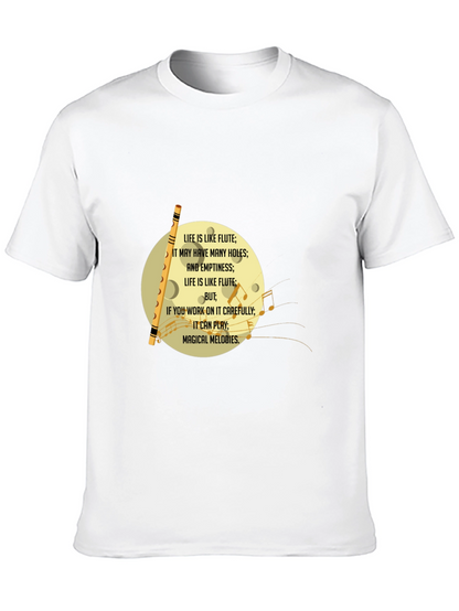 Life is Like Flute T-Shirt