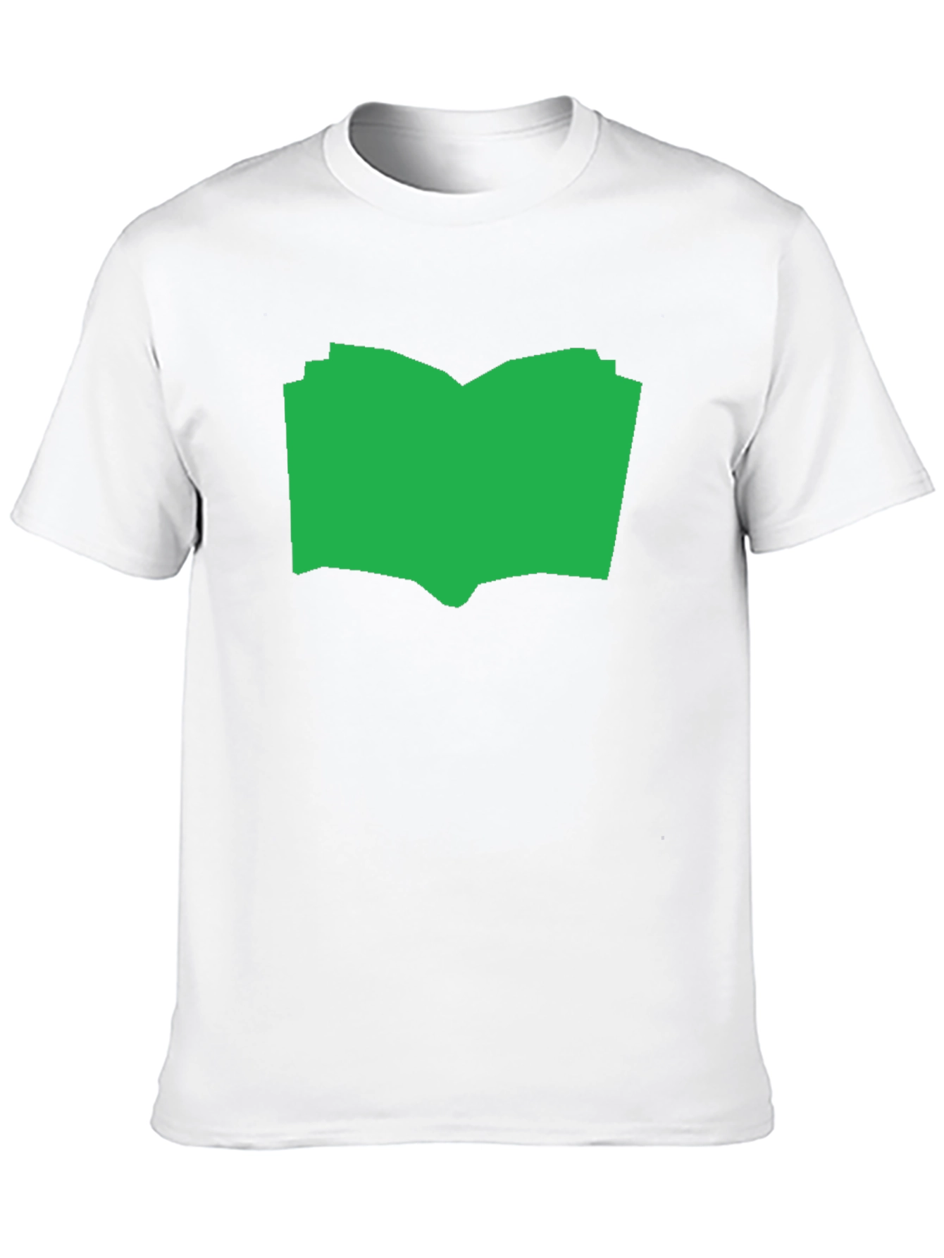 Open Book Graphic Tee - Black Cotton T-Shirt