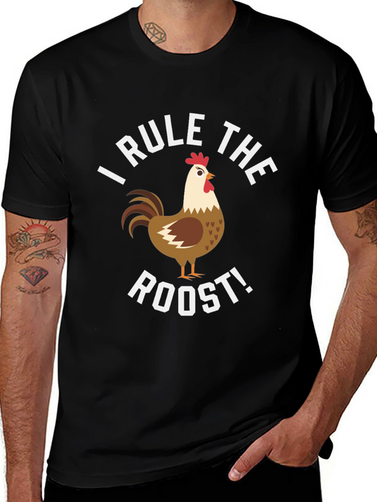 I Rule the Roost Chicken Graphic Tee