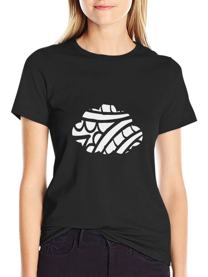 Tribal Cloud Graphic Black T-Shirt