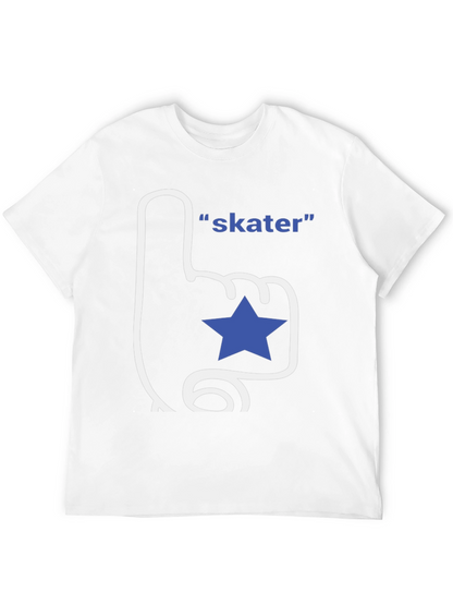 Skater T-Shirt - Fan Finger with Star