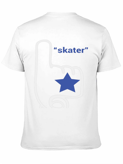 Skater T-Shirt - Fan Finger with Star