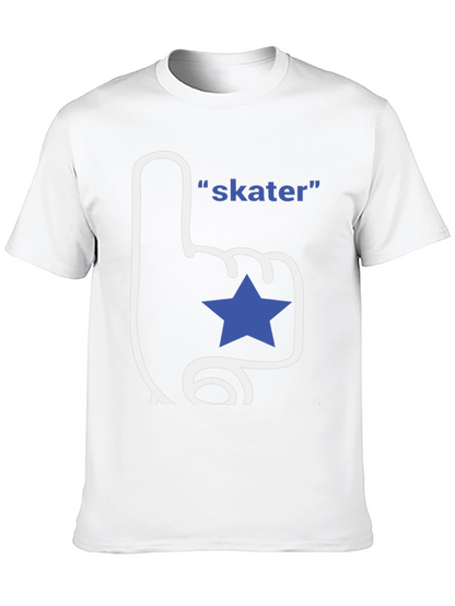 Skater T-Shirt - Fan Finger with Star
