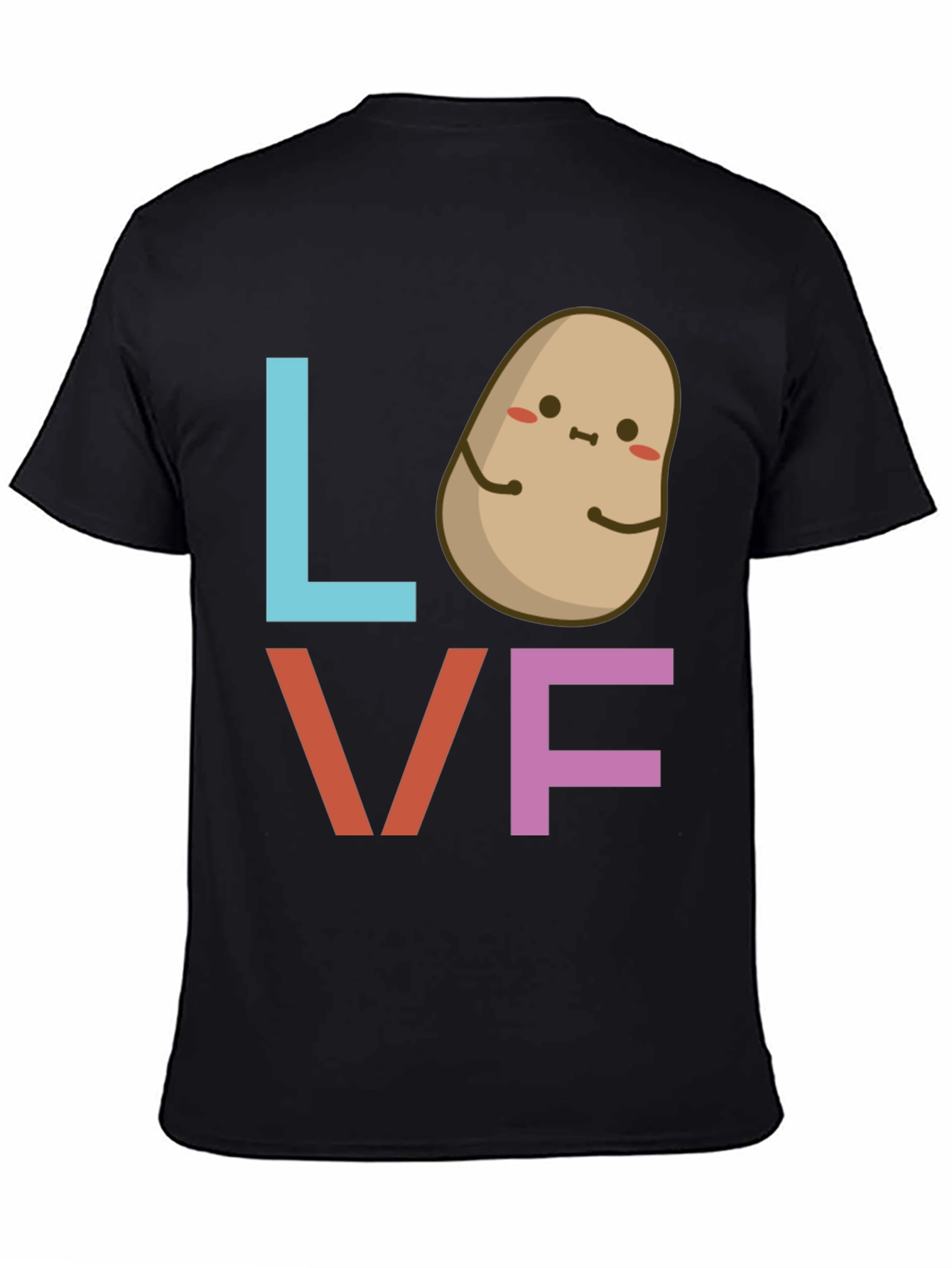 I Love Potatoes Graphic Tee - Cute Foodie Shirt