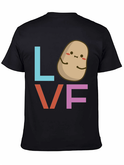 I Love Potatoes Graphic Tee - Cute Foodie Shirt