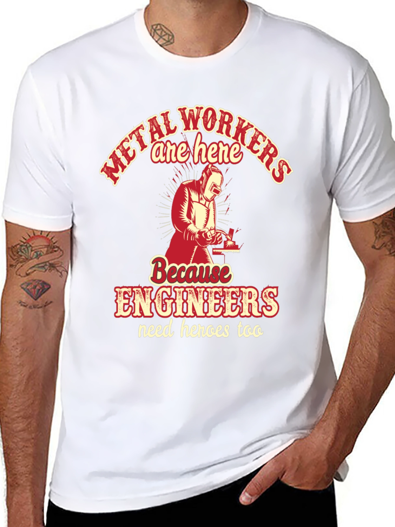 Metal Workers Are Here T-Shirt