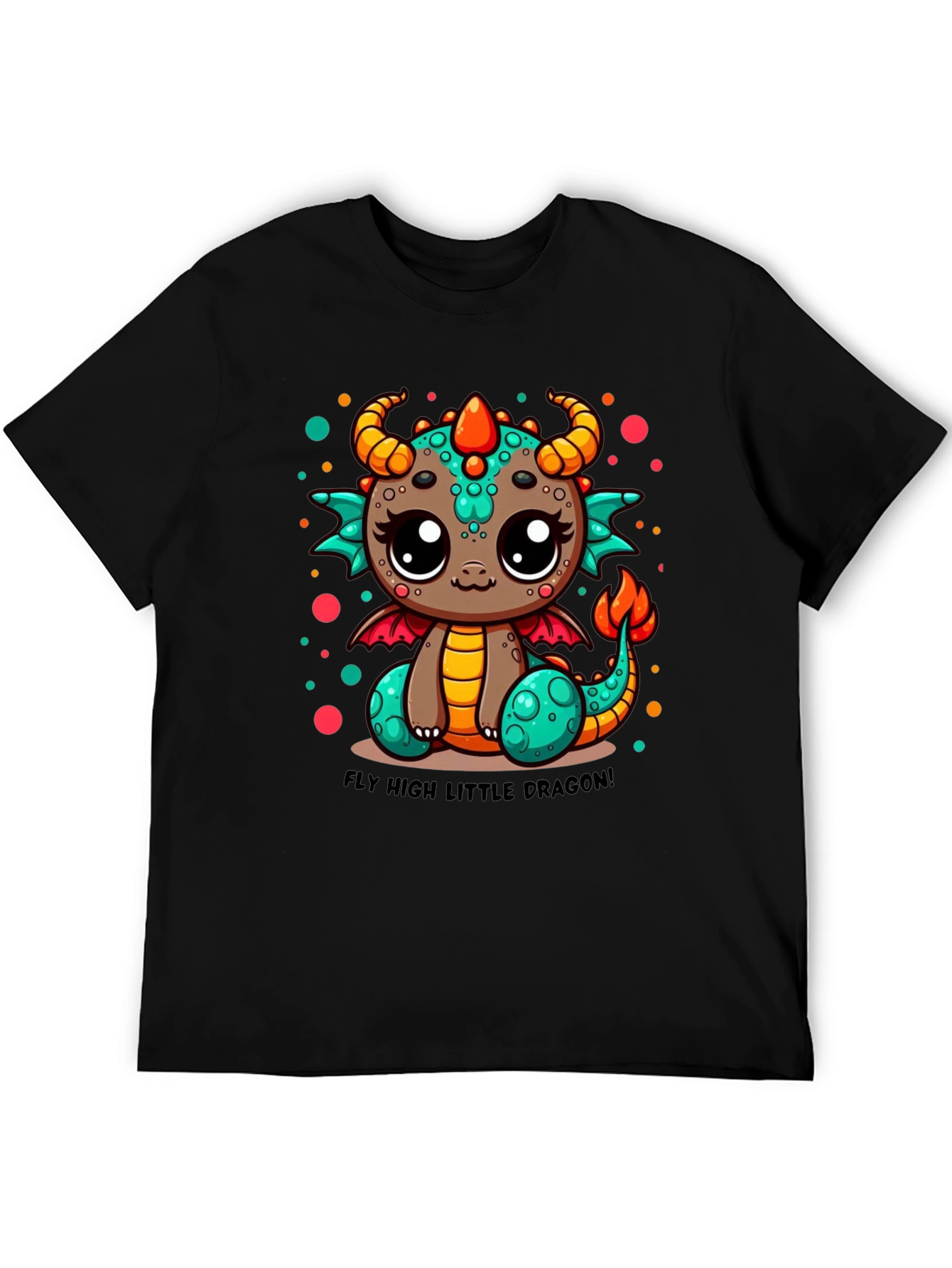 Cute Dragon Graphic T-Shirt