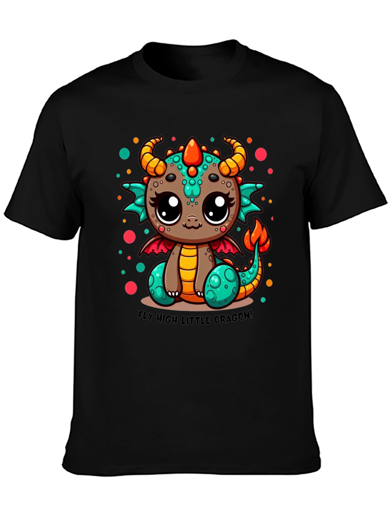 Cute Dragon Graphic T-Shirt