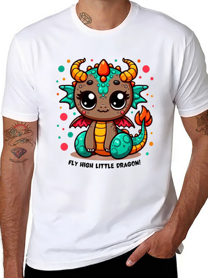 Cute Dragon Graphic T-Shirt