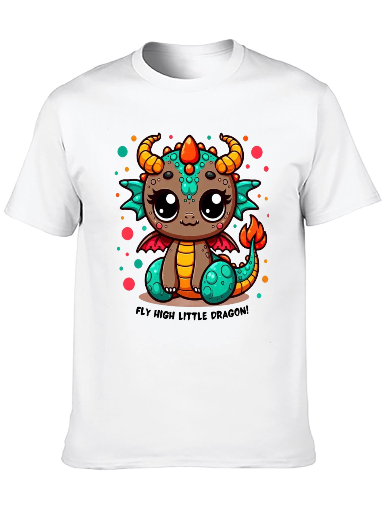 Cute Dragon Graphic T-Shirt