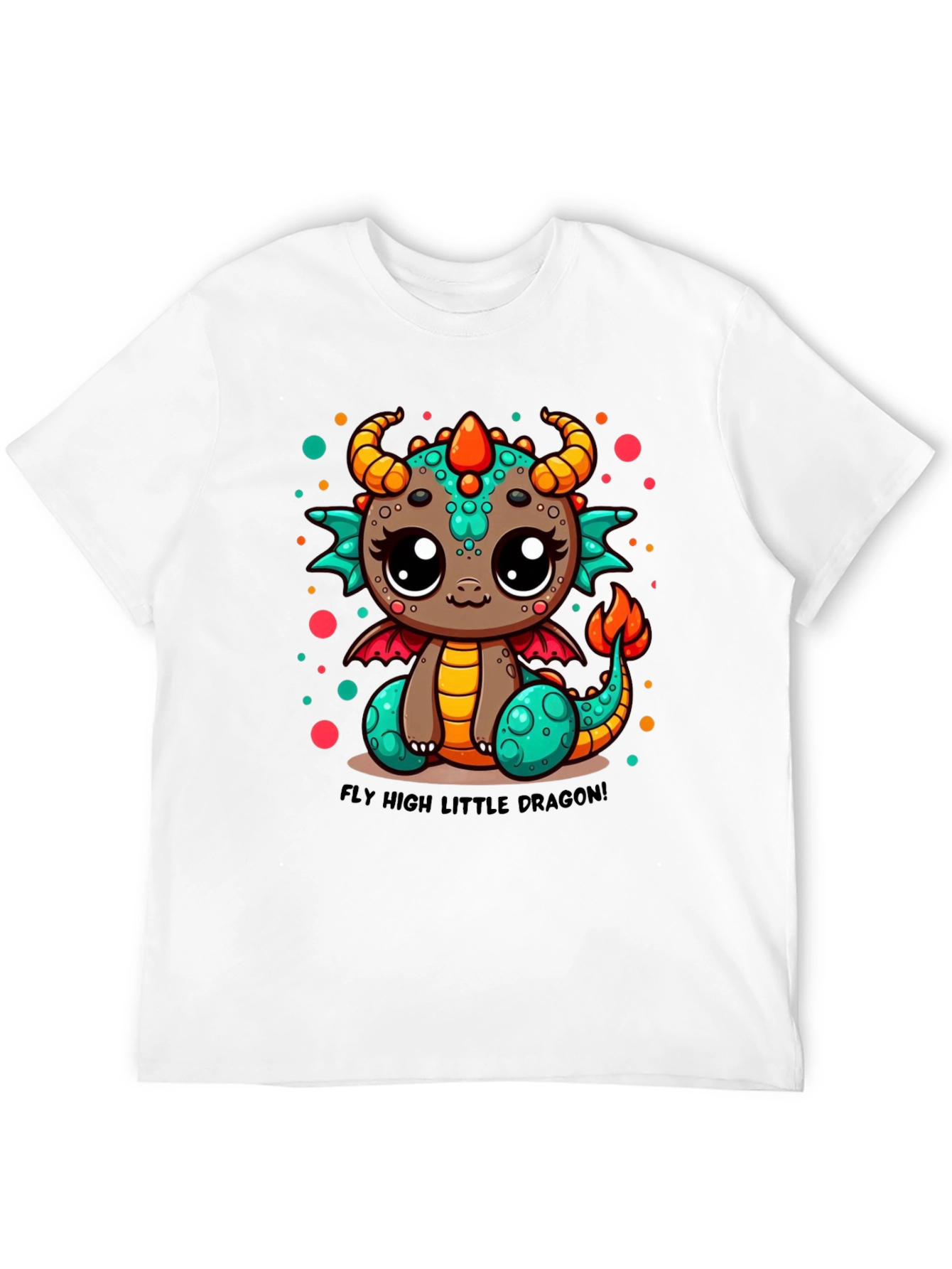 Cute Dragon Graphic T-Shirt
