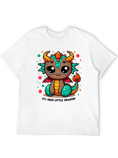 Cute Dragon Graphic T-Shirt
