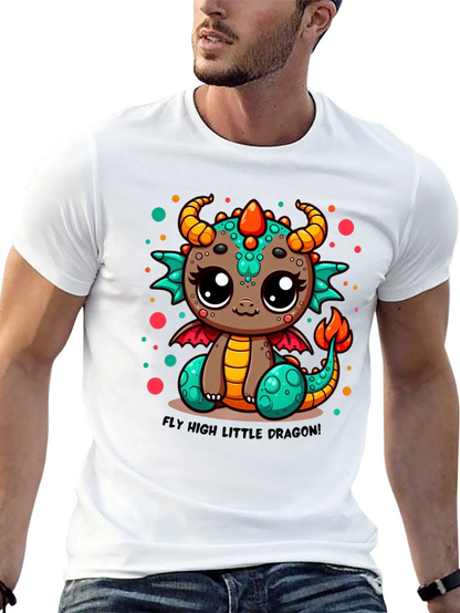 Cute Dragon Graphic T-Shirt