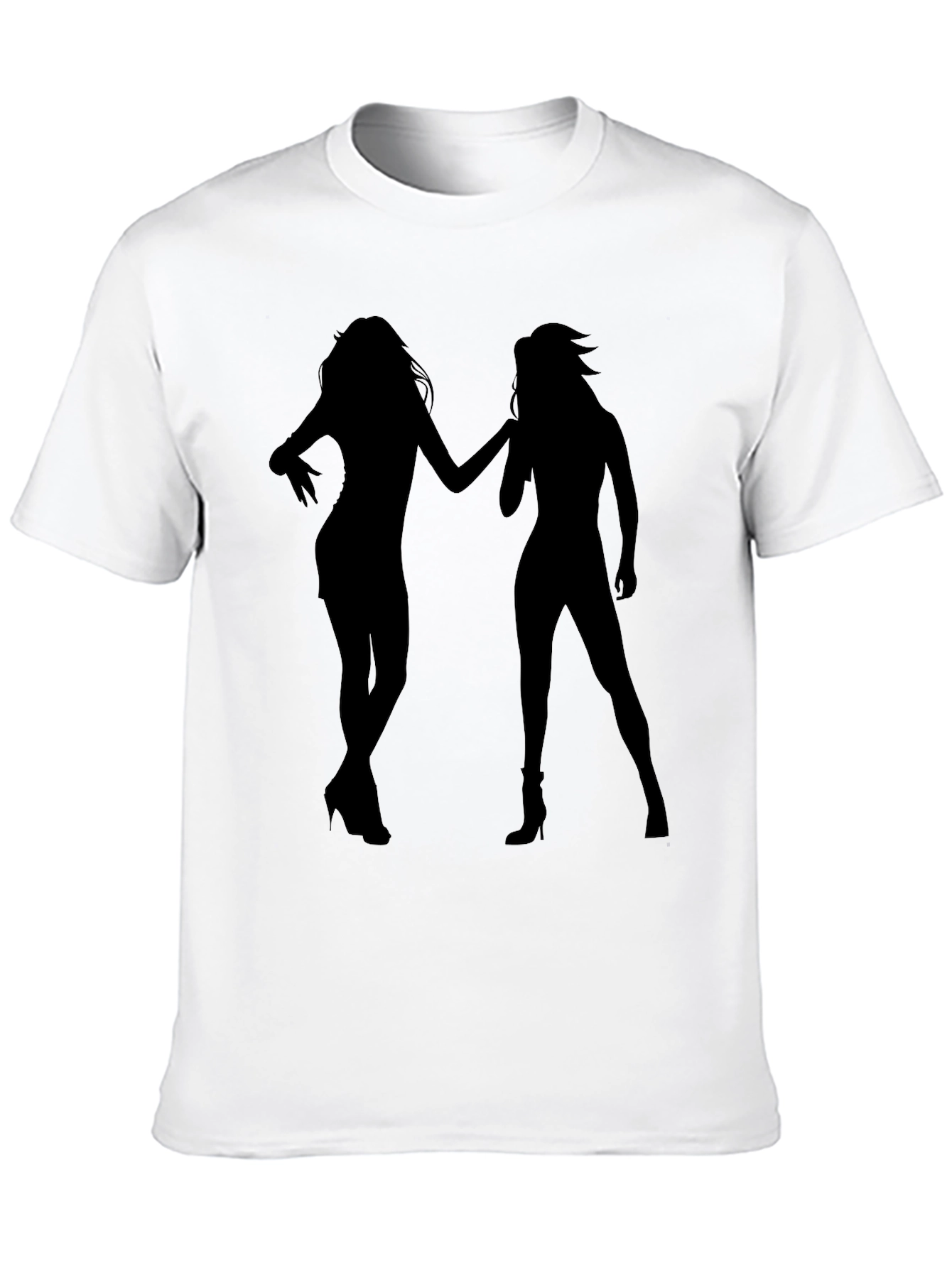 Silhouette Duo T-Shirt - Sleek & Stylish