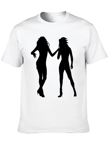 Silhouette Duo T-Shirt - Sleek & Stylish