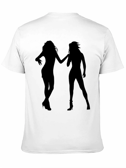 Silhouette Duo T-Shirt - Sleek & Stylish