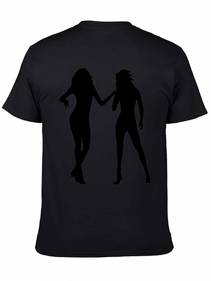 Silhouette Duo T-Shirt - Sleek & Stylish