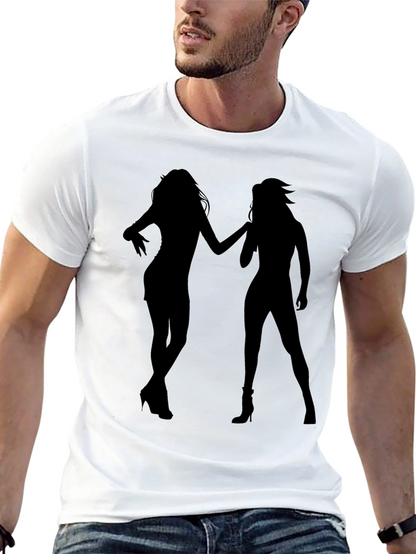 Silhouette Duo T-Shirt - Sleek & Stylish