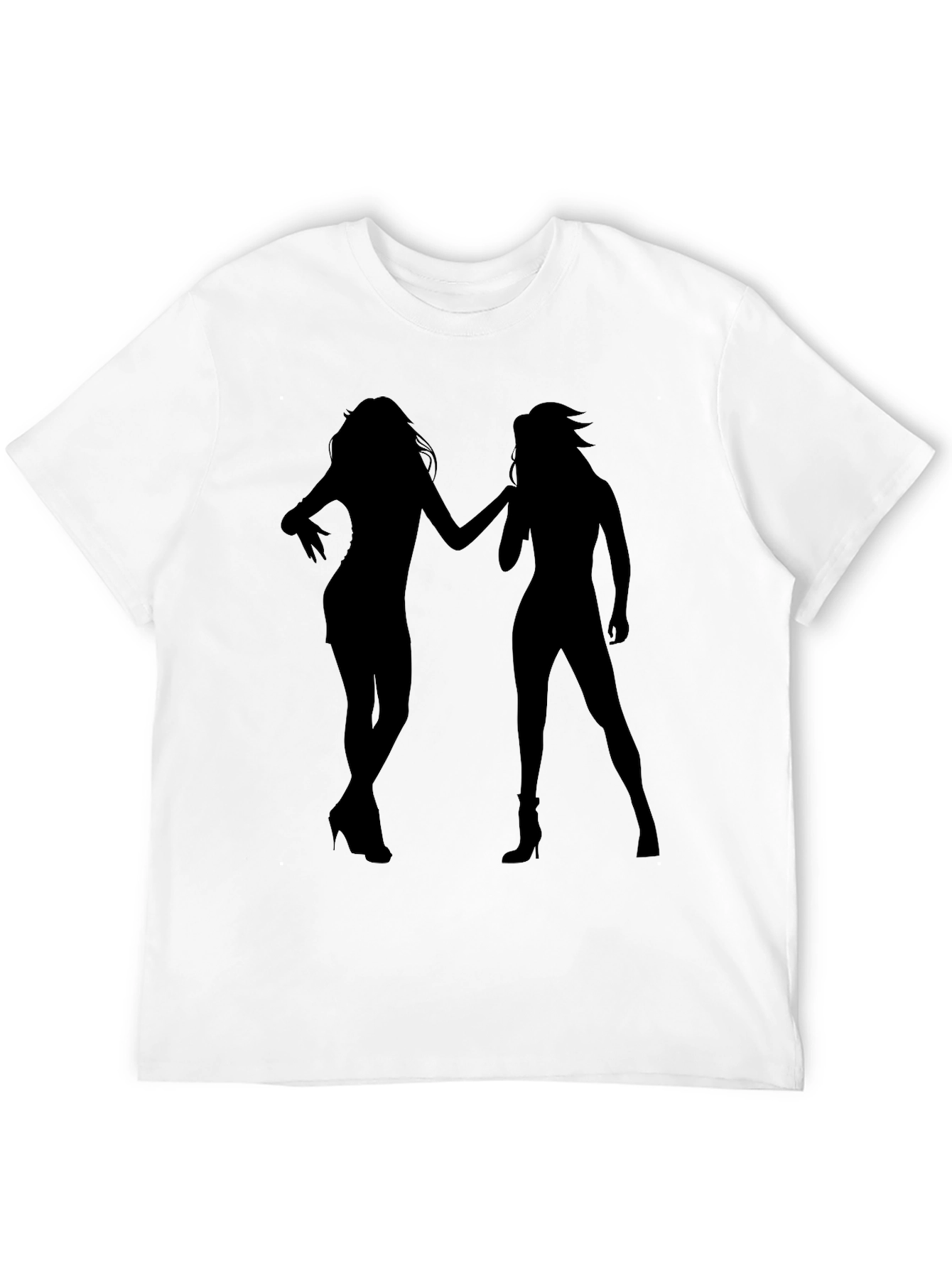 Silhouette Duo T-Shirt - Sleek & Stylish