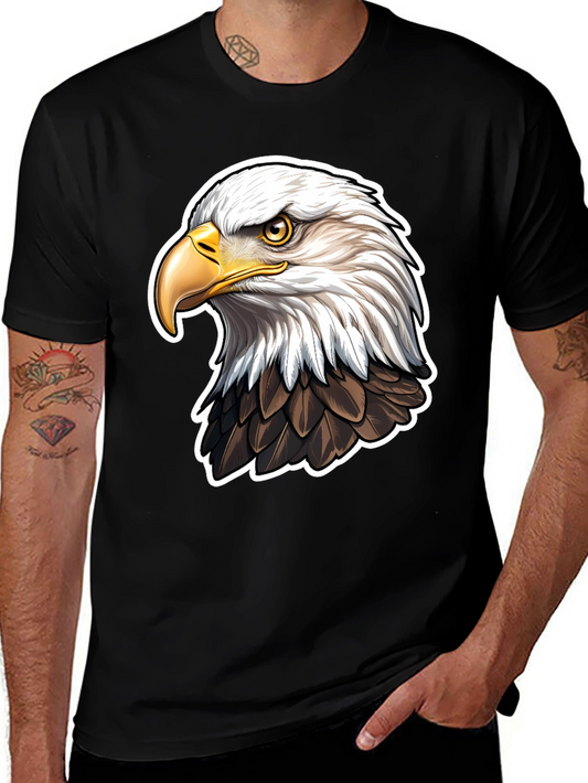 Bald Eagle Graphic Tee - Patriotic American Pride