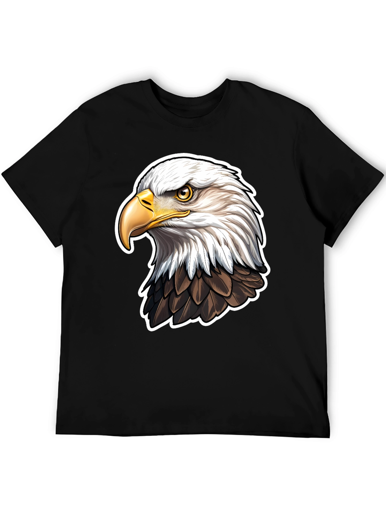 Bald Eagle Graphic Tee - Patriotic American Pride