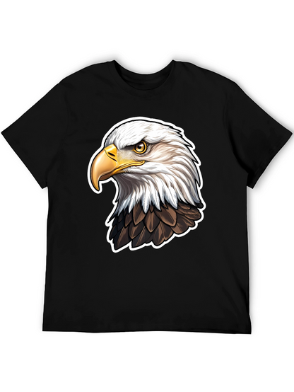 Bald Eagle Graphic Tee - Patriotic American Pride