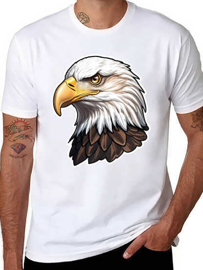 Bald Eagle Graphic Tee - Patriotic American Pride