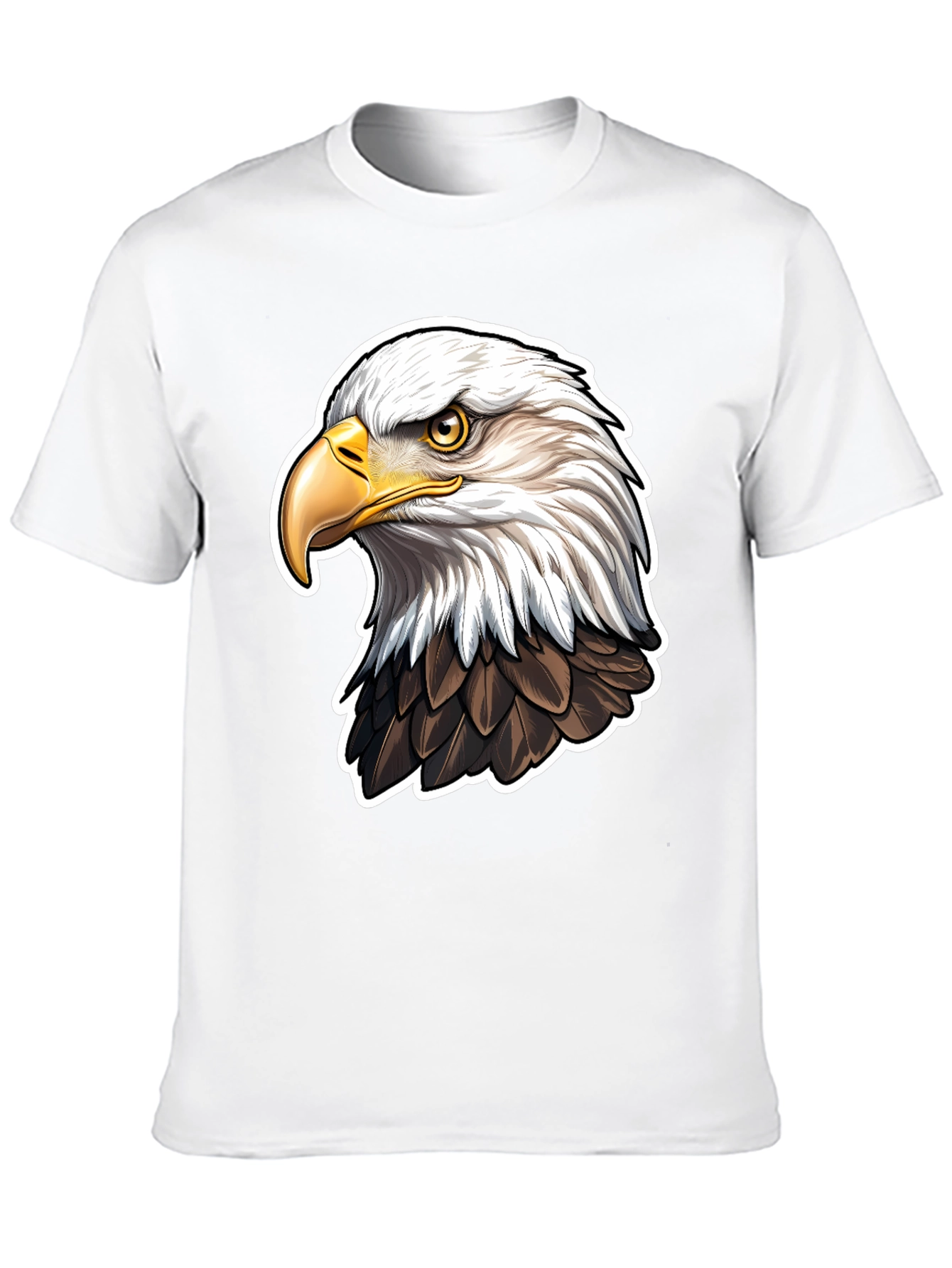 Bald Eagle Graphic Tee - Patriotic American Pride