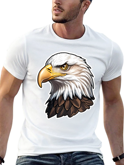 Bald Eagle Graphic Tee - Patriotic American Pride