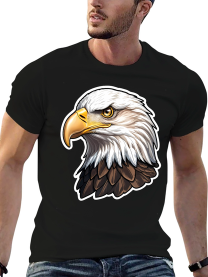 Bald Eagle Graphic Tee - Patriotic American Pride