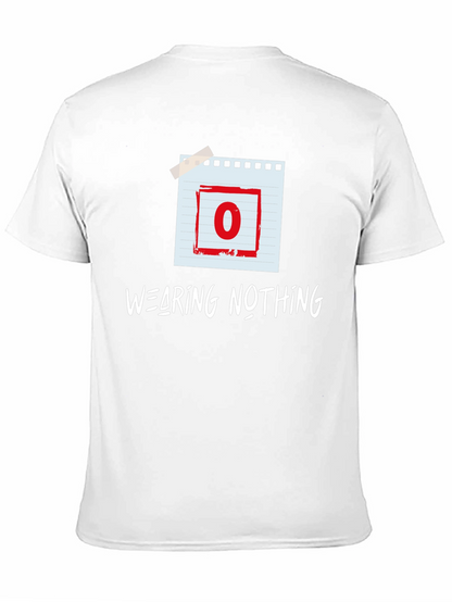 Wearing Nothing T-Shirt - Zero Graphic Tee