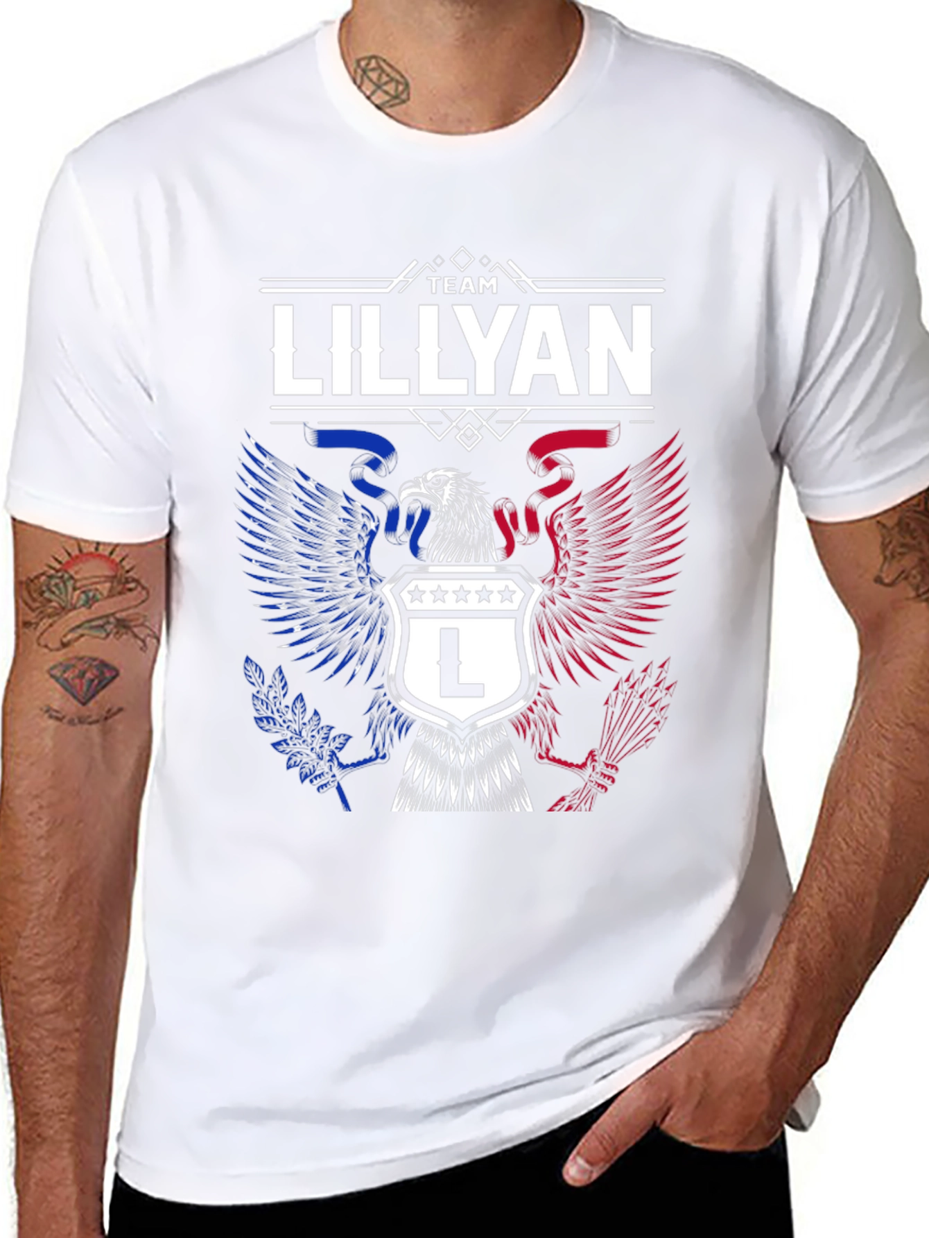 Team Lillyan Patriotic Eagle T-Shirt