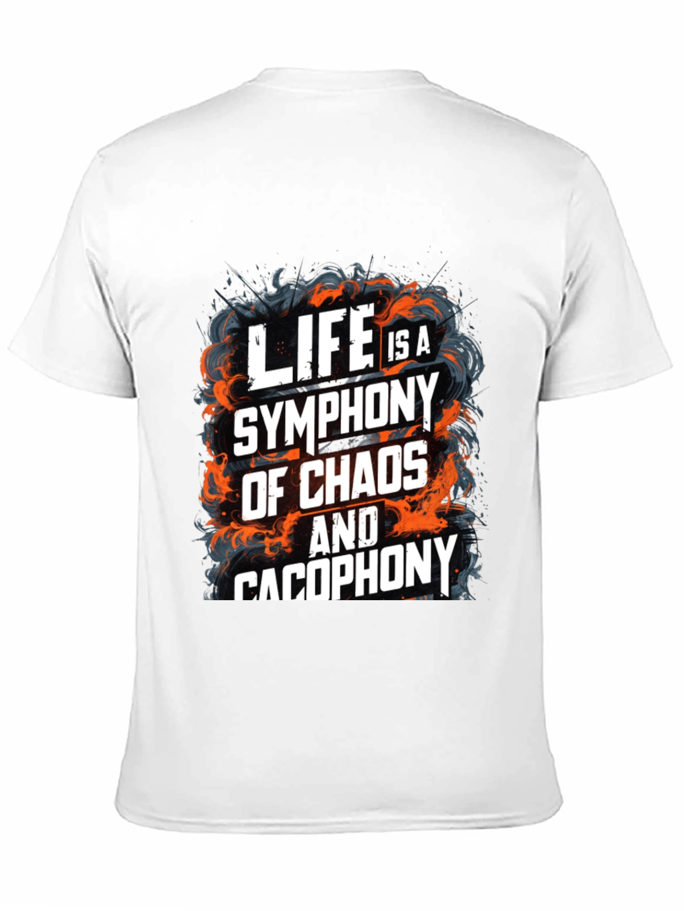 Lifes Symphony Graphic Tee - Chaos & Cacophony