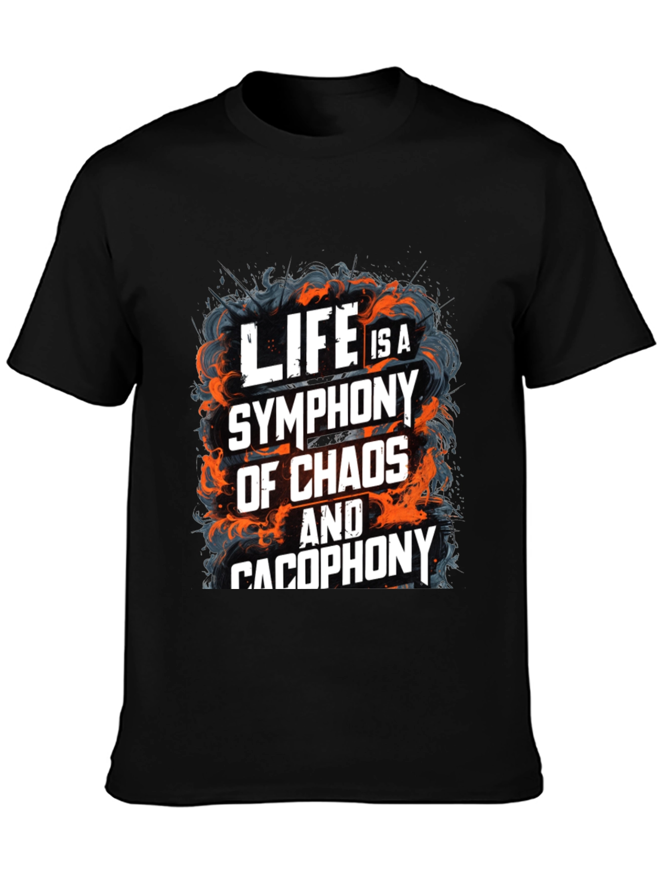 Lifes Symphony Graphic Tee - Chaos & Cacophony