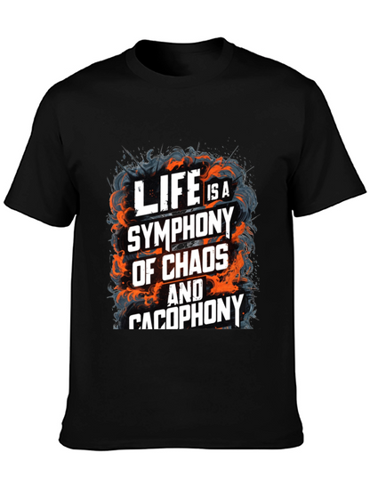 Lifes Symphony Graphic Tee - Chaos & Cacophony